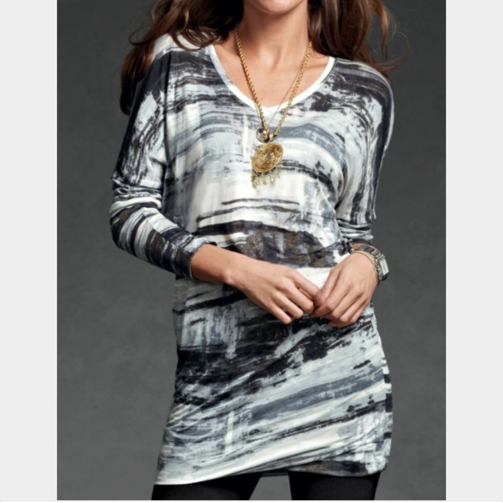 SALE💥💥CABI Paintbrush Shirt Dress Tunic XS🖤
